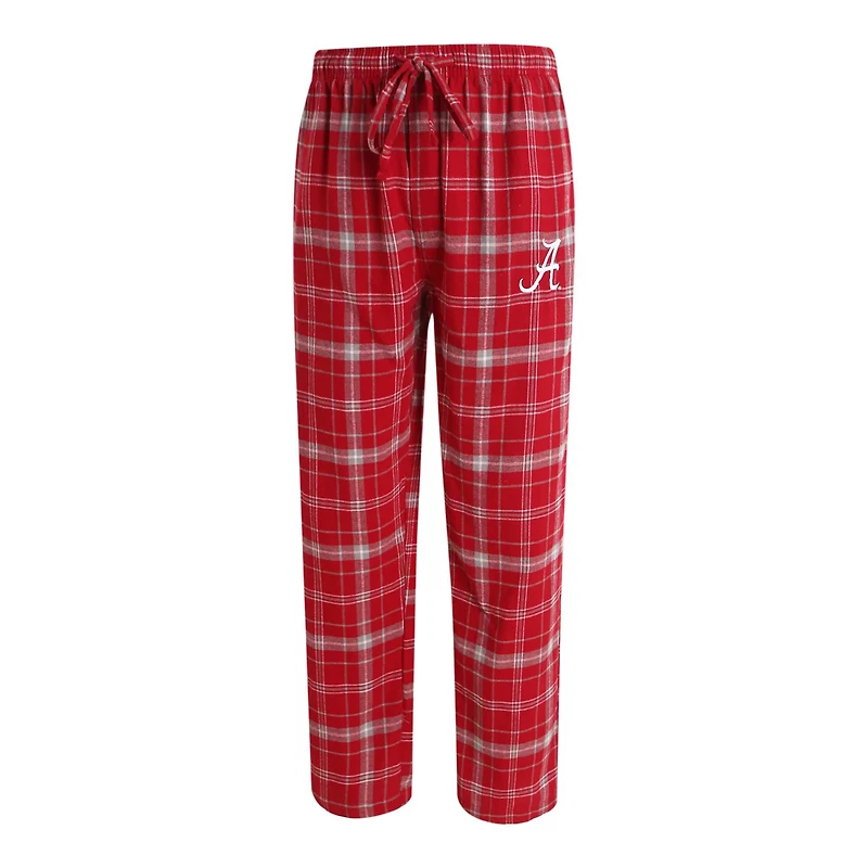 Concepts Sport Alabama Tide Big  Tall Ultimate Plaid Pants