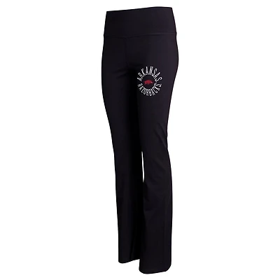 Concepts Sport Arkansas Razorbacks Enclave Tri-Blend Flared Leggings