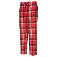 Concepts Sport Black Chicago Blackhawks Region Flannel Sleep Pants