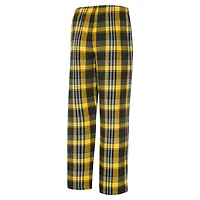 Concepts Sport Black Pittsburgh Penguins Region Flannel Sleep Pants