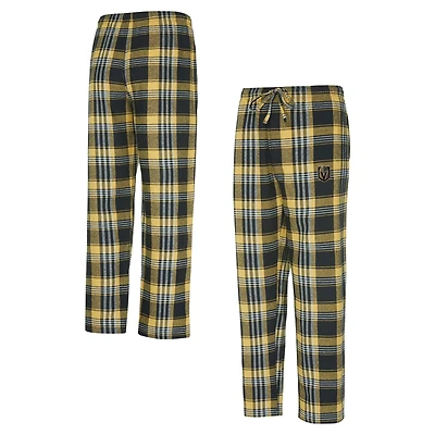 Concepts Sport Black Vegas en Knights Region Flannel Sleep Pants