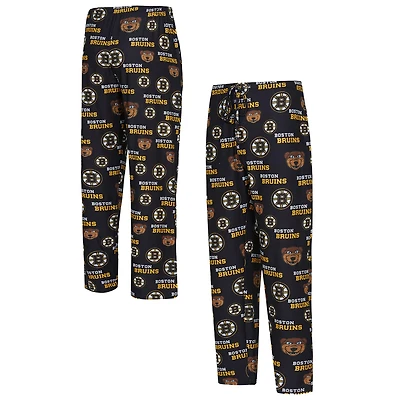 Concepts Sport Boston Bruins All Over Print Knit Pants