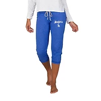 Concepts Sport Los Angeles Dodgers Quest Knit Capri Pants