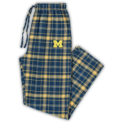 Concepts Sport Michigan Wolverines Big  Tall Ultimate Pants