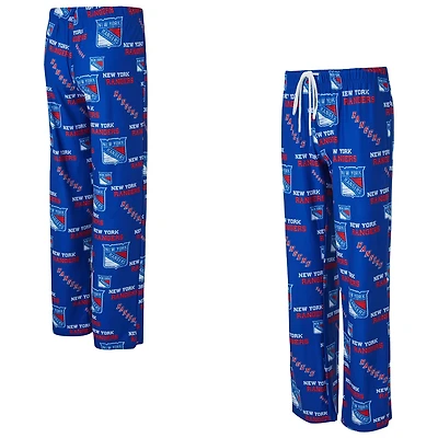 Concepts Sport New York Rangers Zest Allover Print Knit Pants