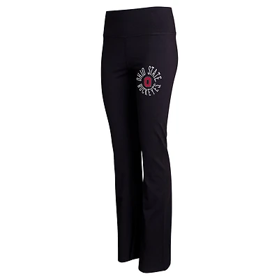 Concepts Sport Ohio State Buckeyes Enclave Tri-Blend Flared Leggings