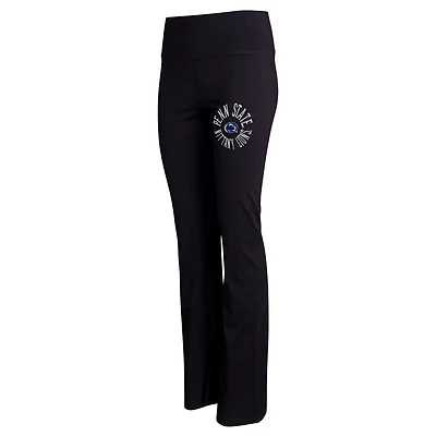 Concepts Sport Penn State Nittany Lions Enclave Tri-Blend Flared Leggings