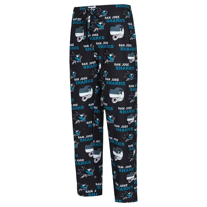 Concepts Sport San Jose Sharks All Over Print Knit Pants