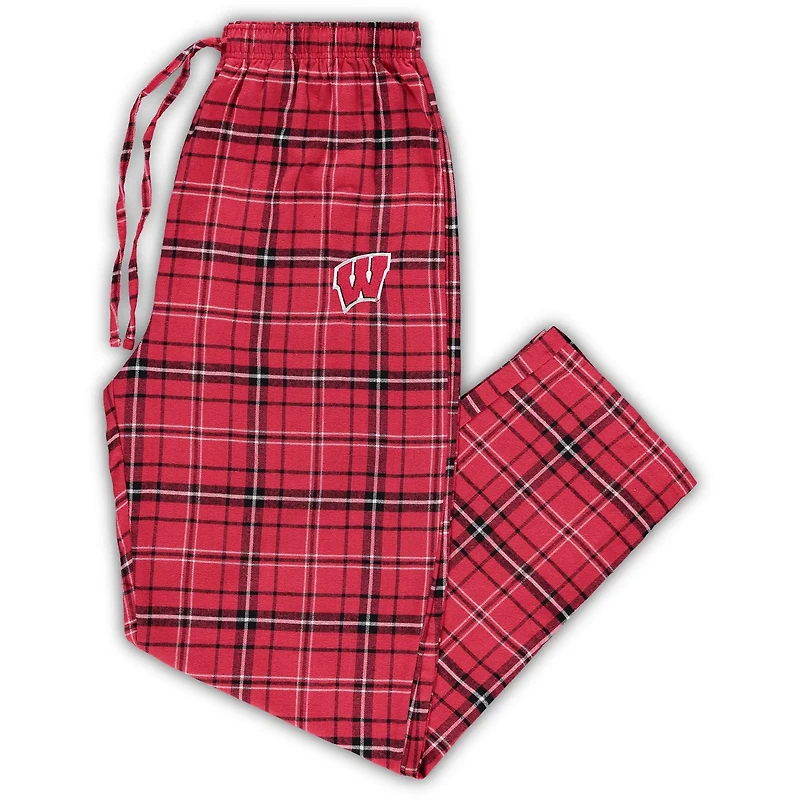 Concepts Sport Wisconsin Badgers Big Tall Ultimate Pants