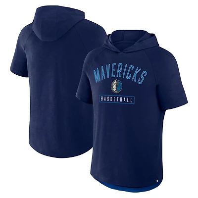 Fanatics Athletic Dallas Mavericks Pass Legend Hooded T-Shirt