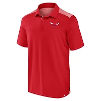 Fanatics Chicago Bulls Iconic Brushed Blocked Polo