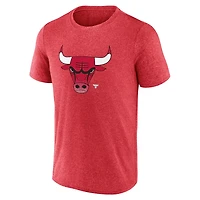 Fanatics Heather Chicago Bulls Iconic Overtime T-Shirt