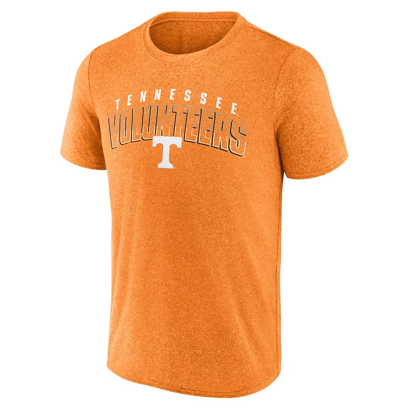 Fanatics Heather Tennessee Volunteers Outline Split T-Shirt