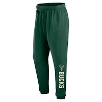Fanatics Hunter Milwaukee Bucks Big  Tall Chop Block French Terry Sweatpants