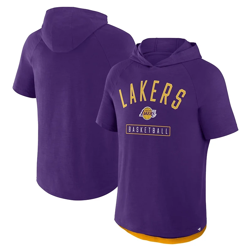 Fanatics Los Angeles Lakers Pass Legend Hooded T-Shirt