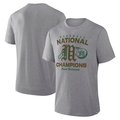 Fanatics Miami Hurricanes Dynamic Showdown Tri-Blend T-Shirt