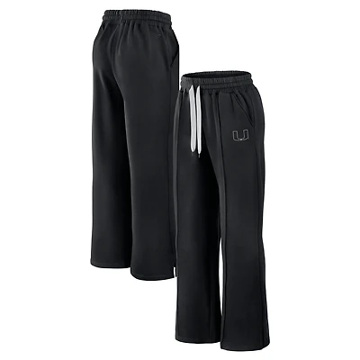 Fanatics Miami Hurricanes Prime Supersoft Fleece Flaired Sweatpants