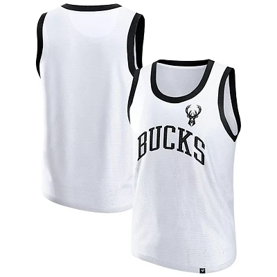 Fanatics Milwaukee Bucks Mesh Tank Top