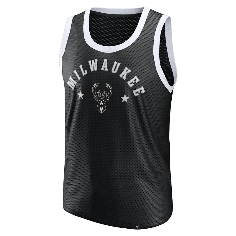 Fanatics Milwaukee Bucks Mesh Tank Top