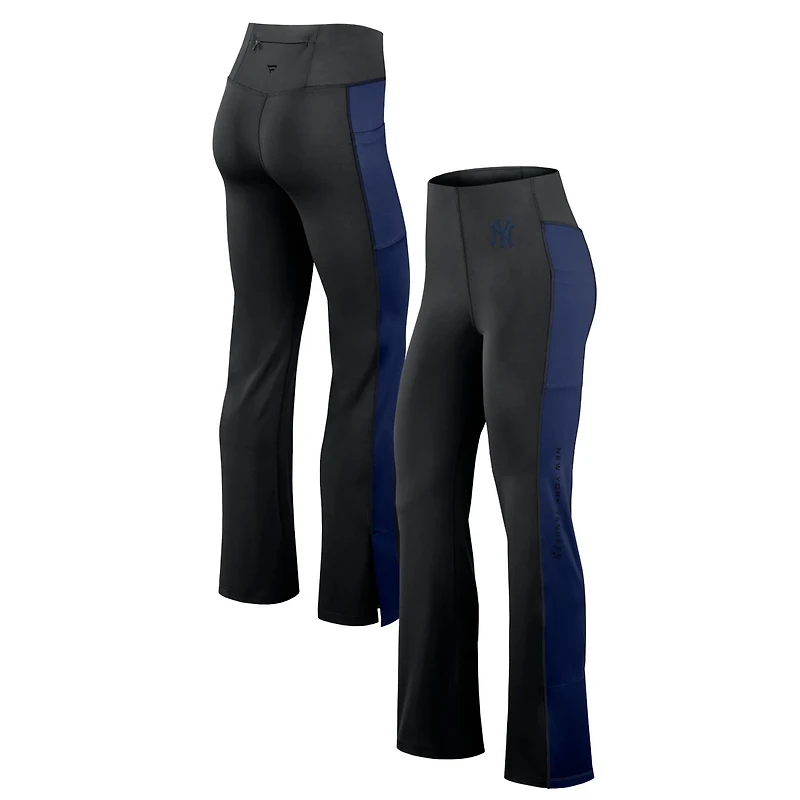Fanatics New York Yankees Studio Fitted Flared Leggings
