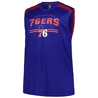 Fanatics Philadelphia 76ers Big  Tall Birdseye Muscle Tank Top