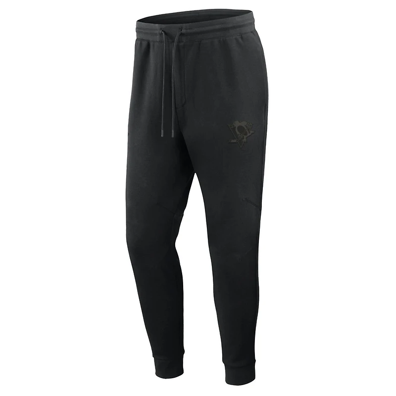 Fanatics Pittsburgh Penguins Authentic Pro Road Tri-Blend Joggers