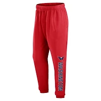 Fanatics Washington Capitals Chop Block Fleece Sweatpants