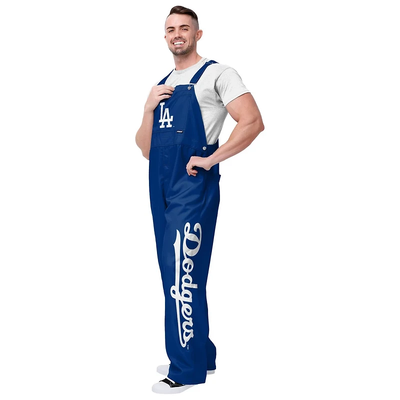 FOCO Los Angeles Dodgers Big Logo Overalls