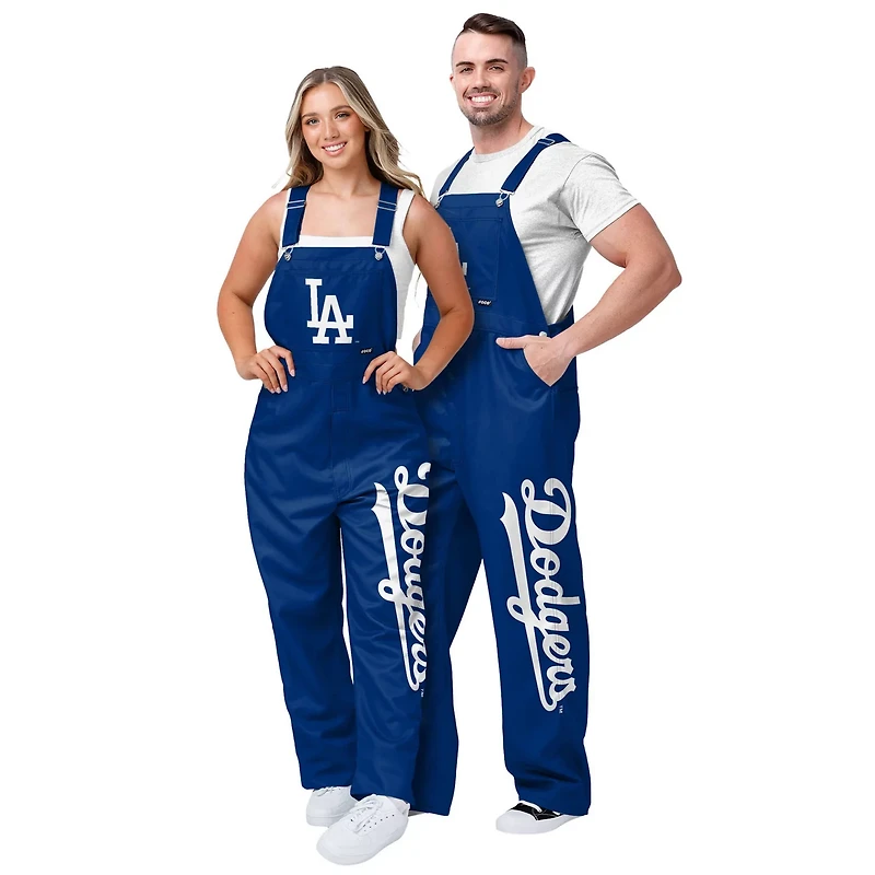 FOCO Los Angeles Dodgers Big Logo Overalls