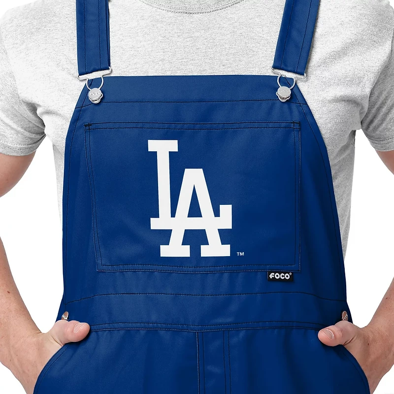 FOCO Los Angeles Dodgers Big Logo Overalls