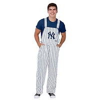 FOCO New York Yankees Pinstripe Bib Overalls