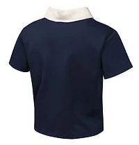 Girls Youth Atlanta Braves Base Trainer Johnny Polo and Skort Set