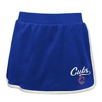 Girls Youth Chicago Cubs Base Trainer Johnny Polo and Skort Set