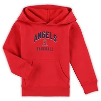 Gray Los Angeles Angels Play-By-Play Pullover Fleece Hoodie  Pants Set