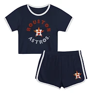 Houston Astros Double Run T-Shirt  Shorts Set