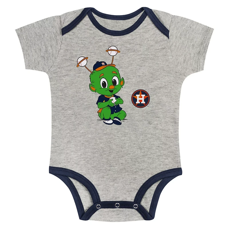 Houston Astros Play Ball 2-Pack Bodysuit Set