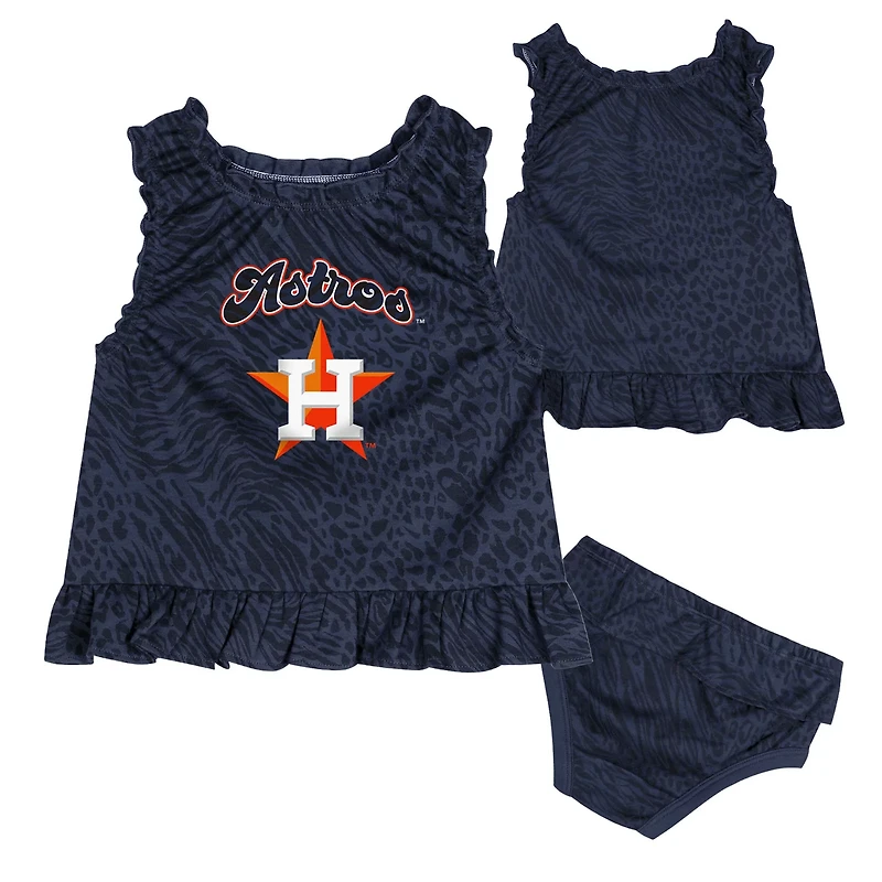 Houston Astros Playground Dress Bloomers Set