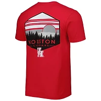 Houston Cougars Landscape Shield T-Shirt