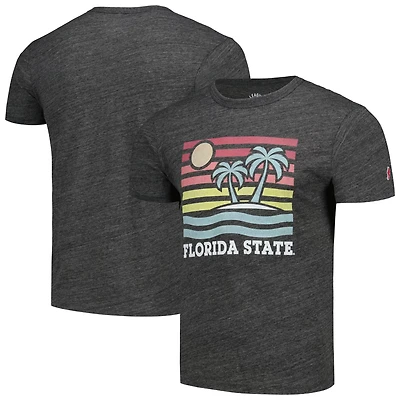 League Collegiate Wear Florida State Seminoles Hyper Local Victory Falls Tri-Blend T-Shirt