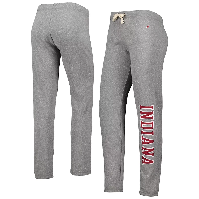 League Collegiate Wear Indiana Hoosiers Victory Springs Tri-Blend Jogger Pants