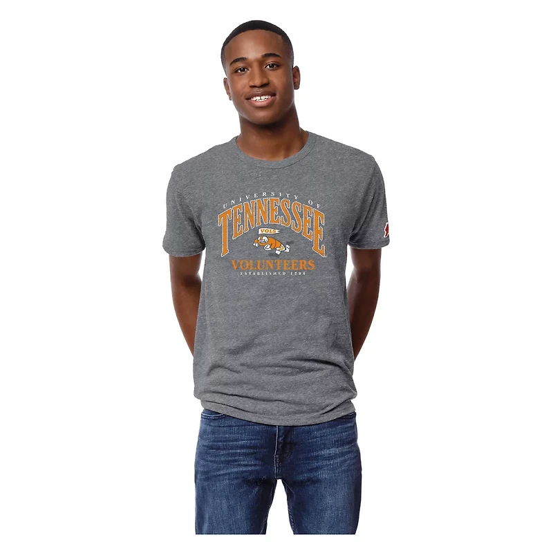 League Collegiate Wear Tennessee Volunteers Tall Arch 20 Victory Falls Tri-Blend T-Shirt