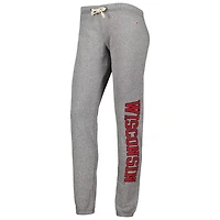 League Collegiate Wear Wisconsin Badgers Victory Springs Tri-Blend Jogger Pants