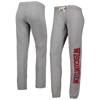 League Collegiate Wear Wisconsin Badgers Victory Springs Tri-Blend Jogger Pants
