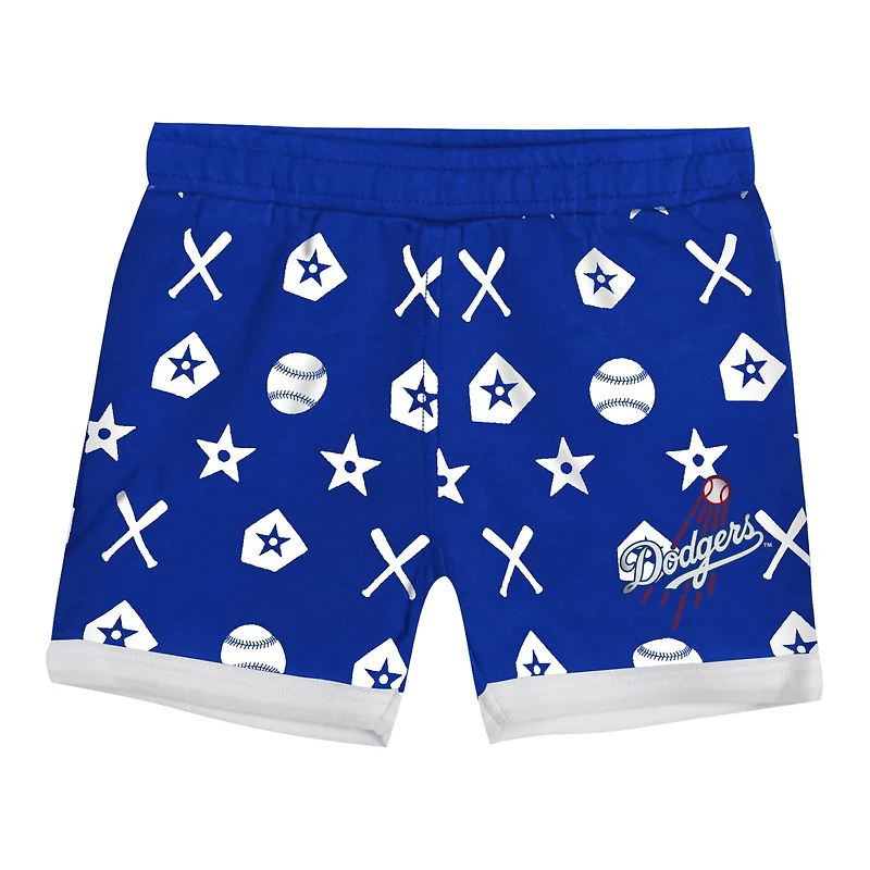 Los Angeles Dodgers On Deck 2-Piece Diaper Cover Set