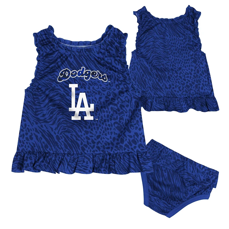 Los Angeles Dodgers Playground Dress  Bloomers Set