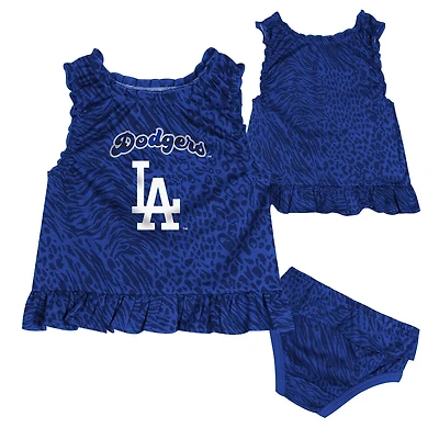 Los Angeles Dodgers Playground Dress  Bloomers Set
