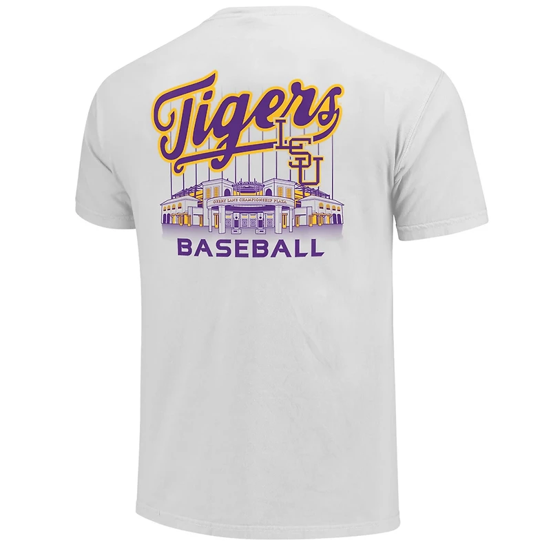 LSU Tigers Alex Box Stadium Baseball T-Shirt