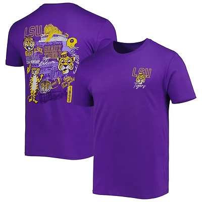 LSU Tigers Vintage Through the Years 2-Hit T-Shirt
