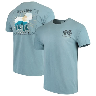 Mississippi State Bulldogs State Scenery Comfort Colors T-Shirt