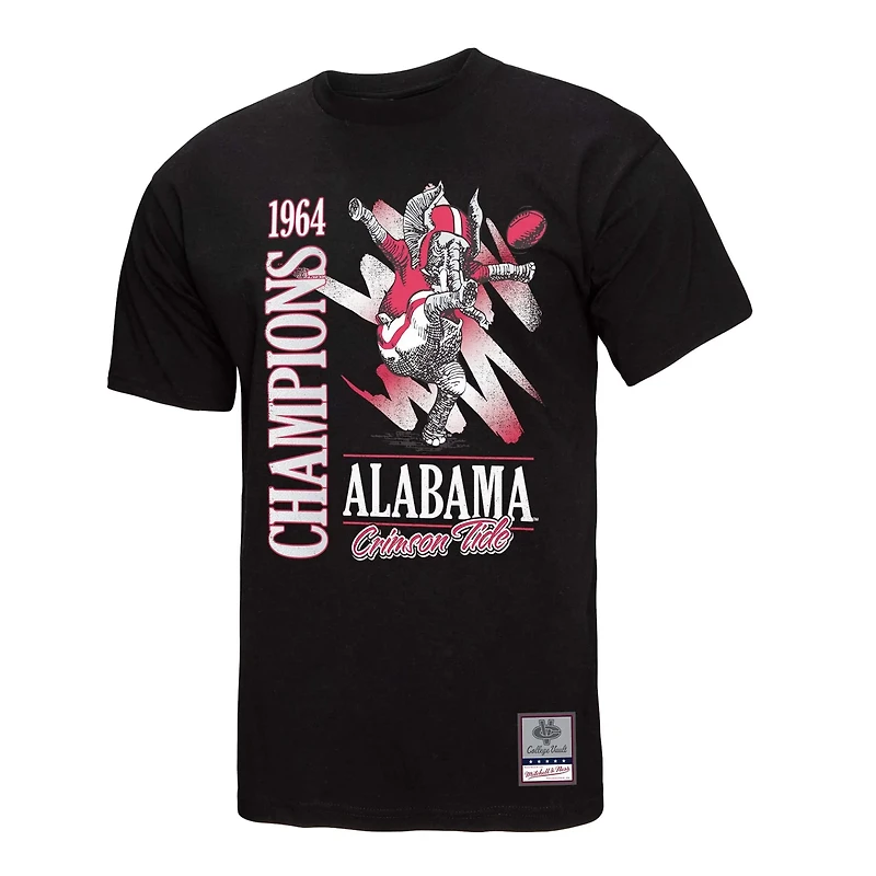 Mitchell  Ness Alabama Crimson Tide Retro Brush Mineral Wash T-Shirt